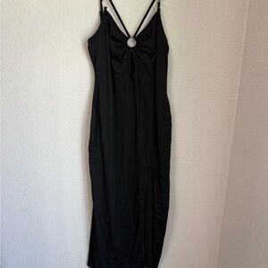 Elegant Black Sleeveless Dress